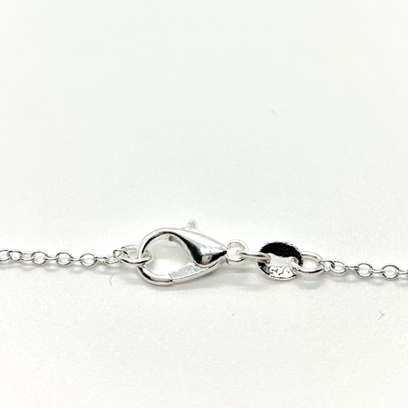 925 Red Mermaid Scale Pendant Necklace - Picture 4 of 4